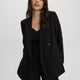 Black Double-Breasted Blazer - The Timeless