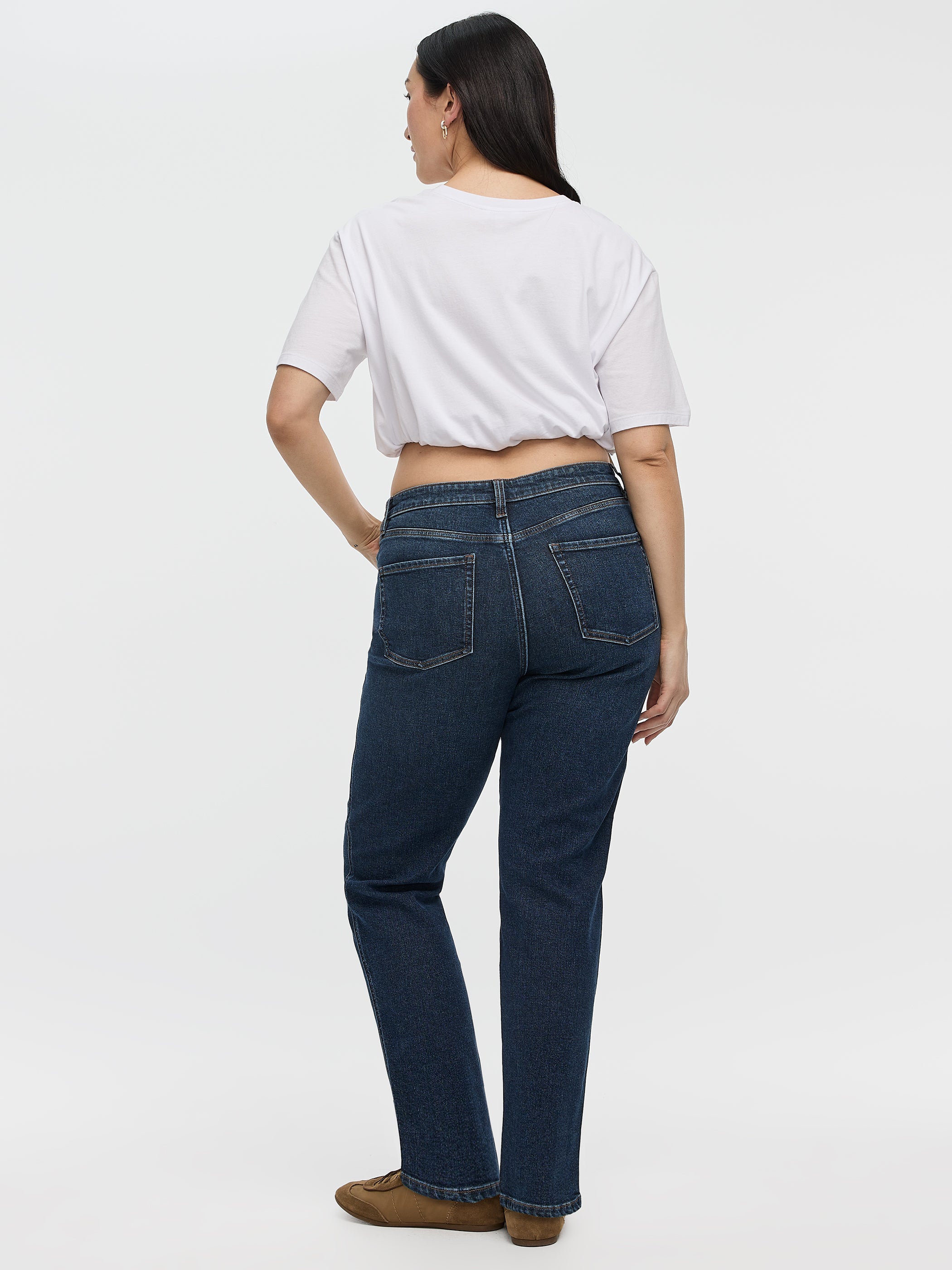 Slim-Leg High-Rise Jean - The Vintage - Curvy Fit