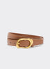 Skinny Belt with Organic Buckle