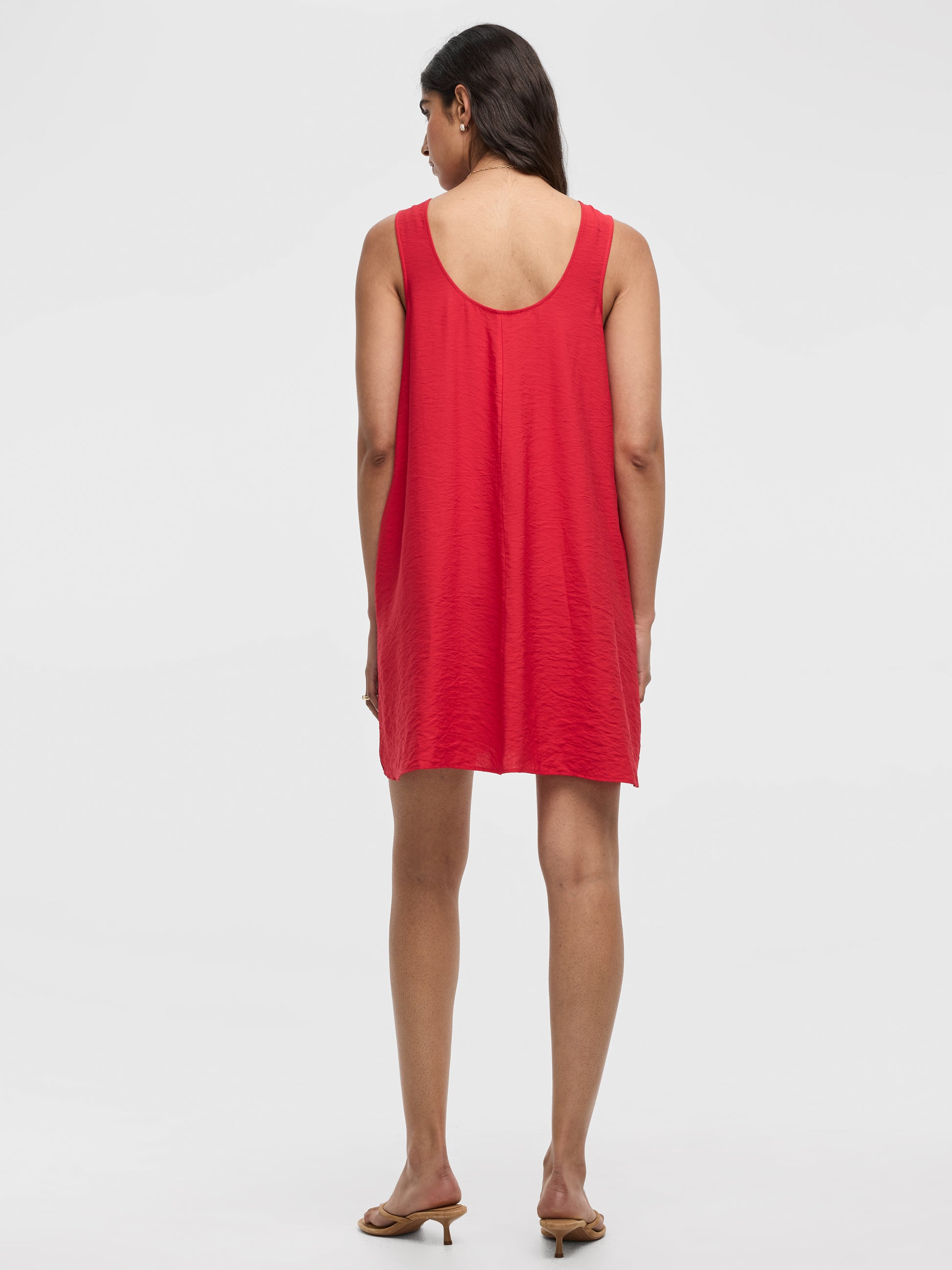 Sleeveless Swing Mini Dress