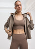 Hooded French Terry Jacket - Hyba