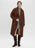 Oversized Double-Breasted Coat