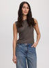 Sleeveless Draped Top