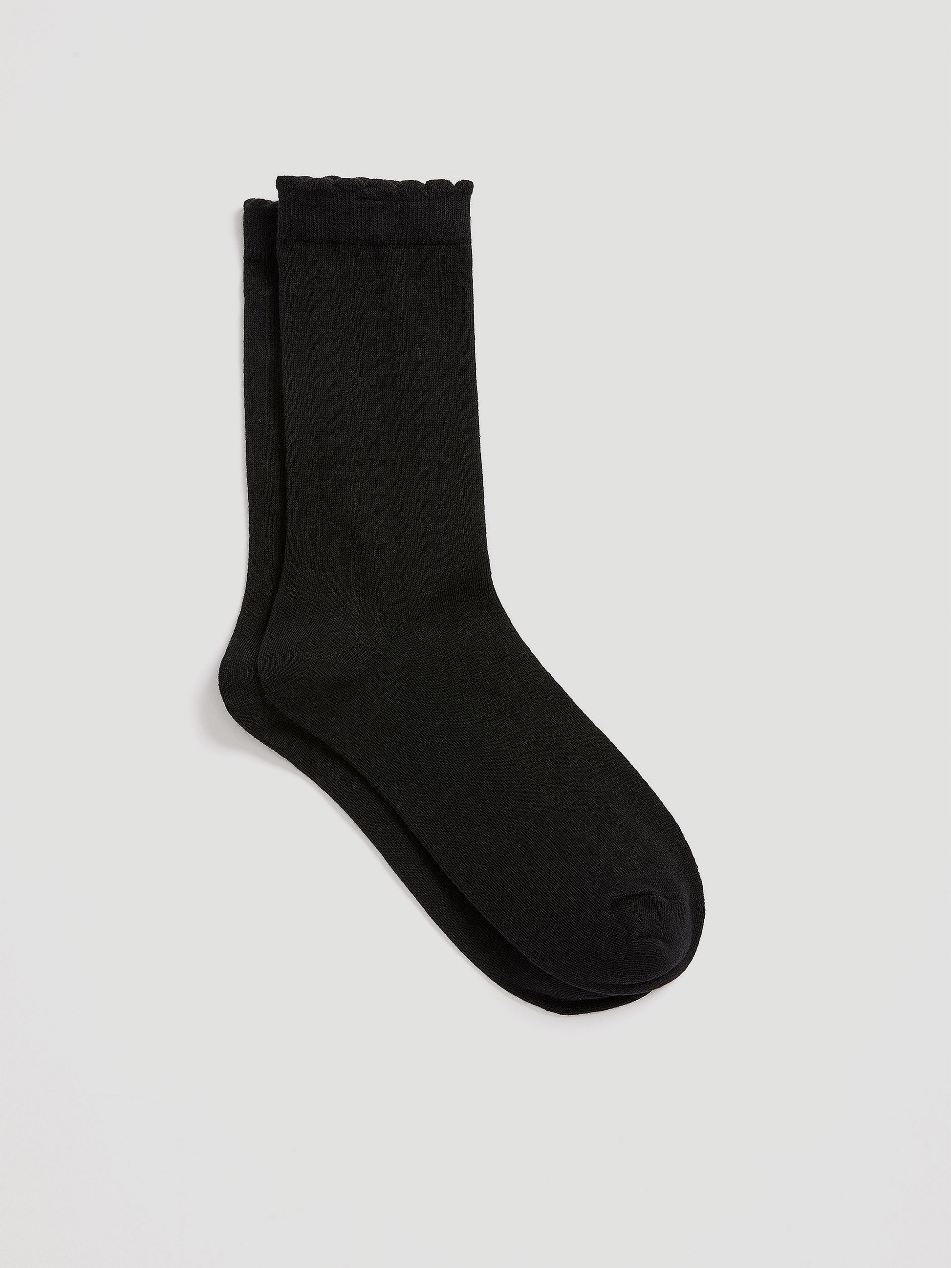 Pointelle Crew Socks