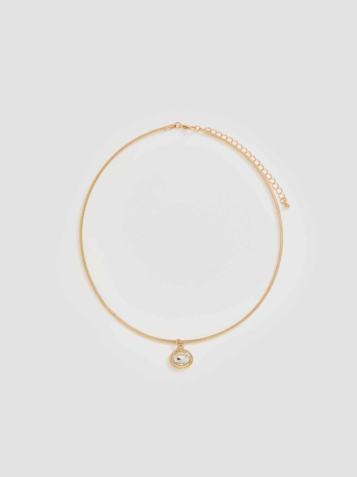 Choker with Rhinestone