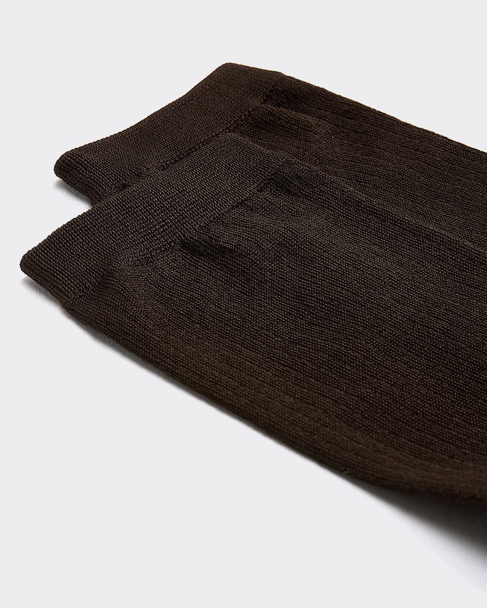 Bas légers à côtes fines