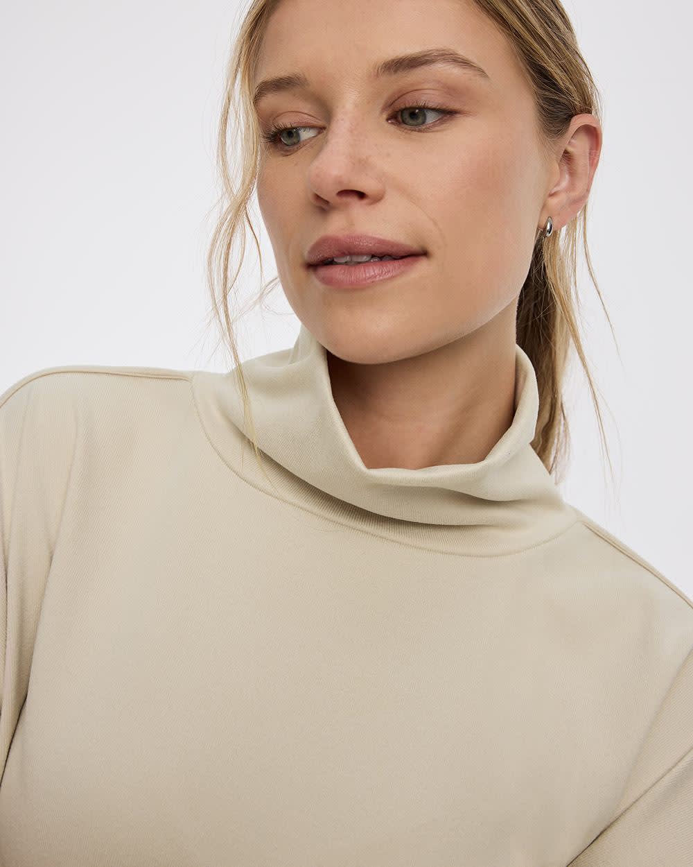 Pull à manches longues et col montant - Hyba