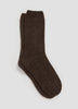 Bas classiques en tricot pelucheux
