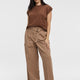 Wide-Leg Belted Pant