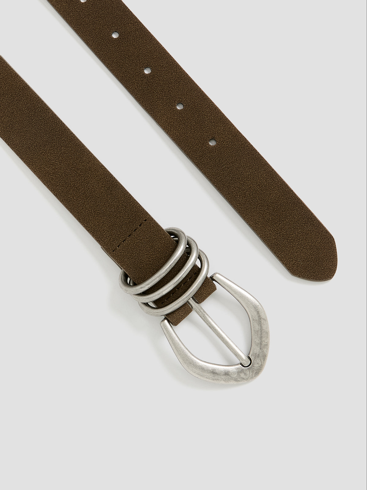Faux Suede Belt