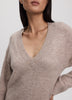 Long-Sleeve V-Neck PlushSoft Sweater