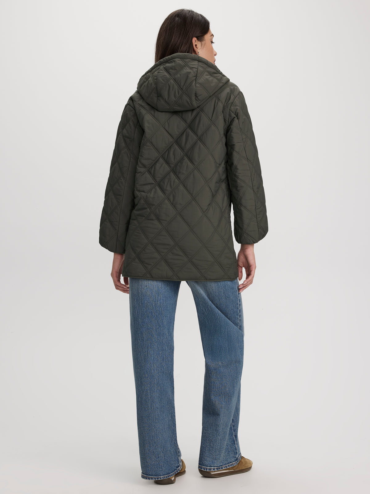 Hooded Quilted Jacket