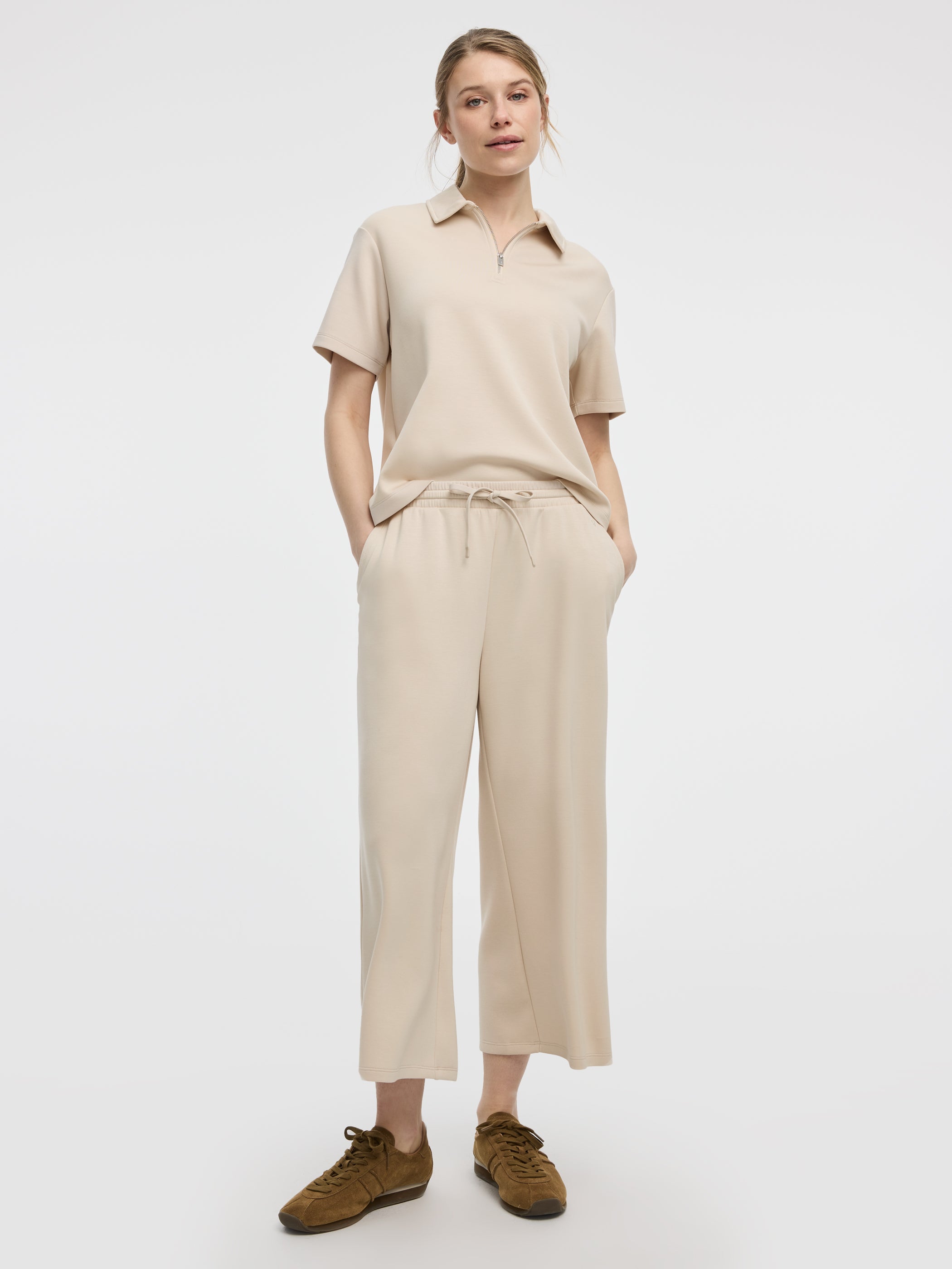 Pantalon court à jambe large – HYLUX Hyba