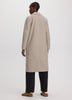 Long Wool-Blend Jacket