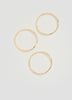 Bangle Bracelets - Set of 3