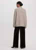 Long-Sleeve Mock-Neck Wool-Blend Sweater