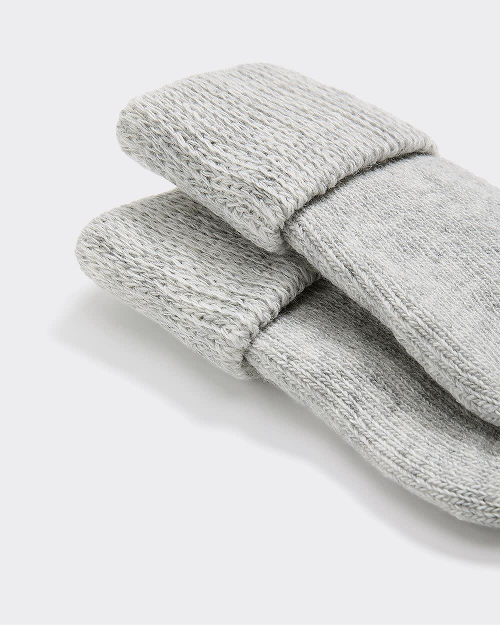 Bas d'hiver à revers