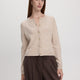 Crew-Neck Cardigan