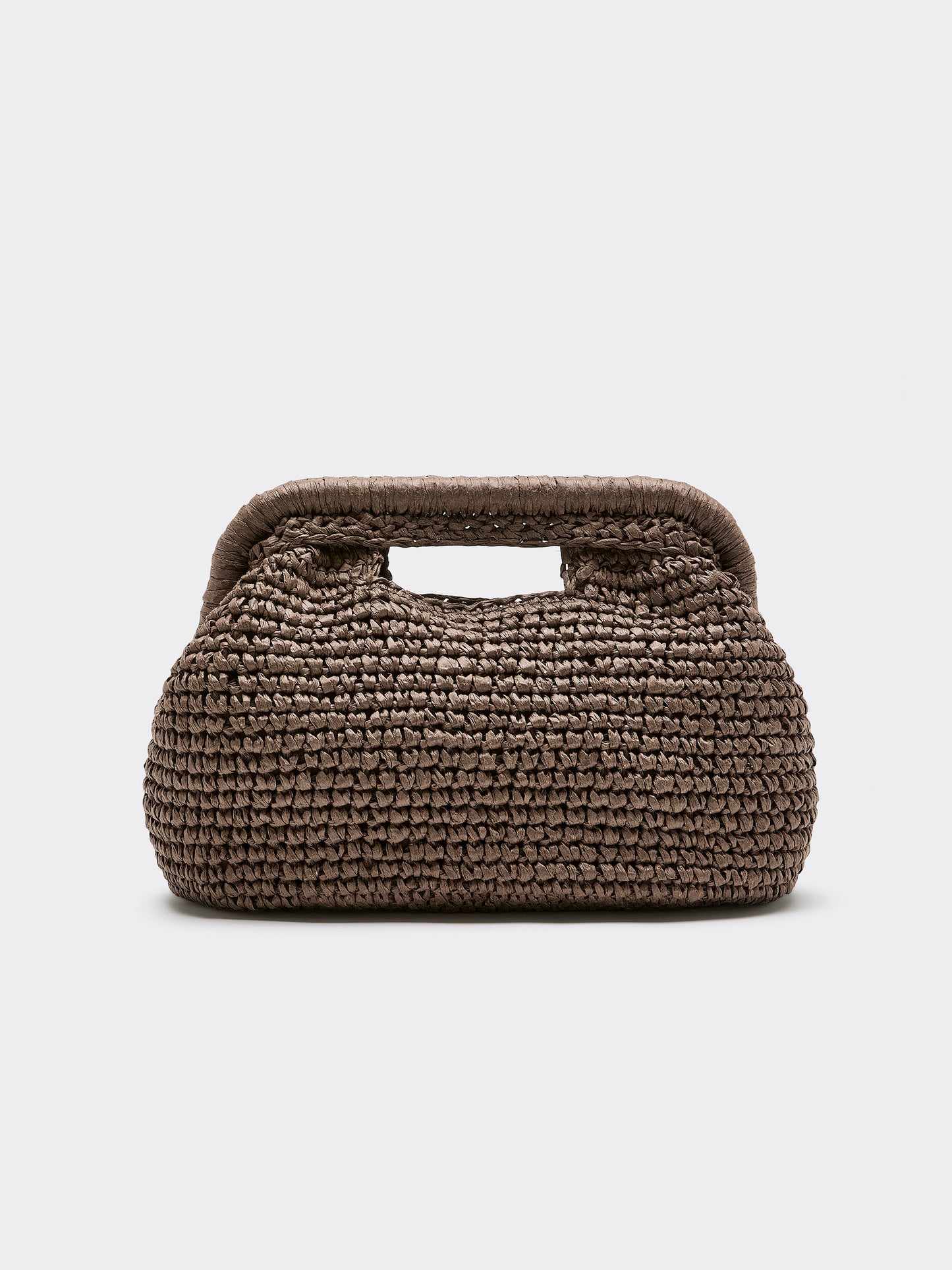 Structured Straw Bag