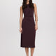 Sleeveless Midi Fitted Dress