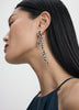 Coral-Effect Pendant Earrings