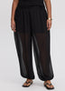 High-Rise Flowy Balloon Pant