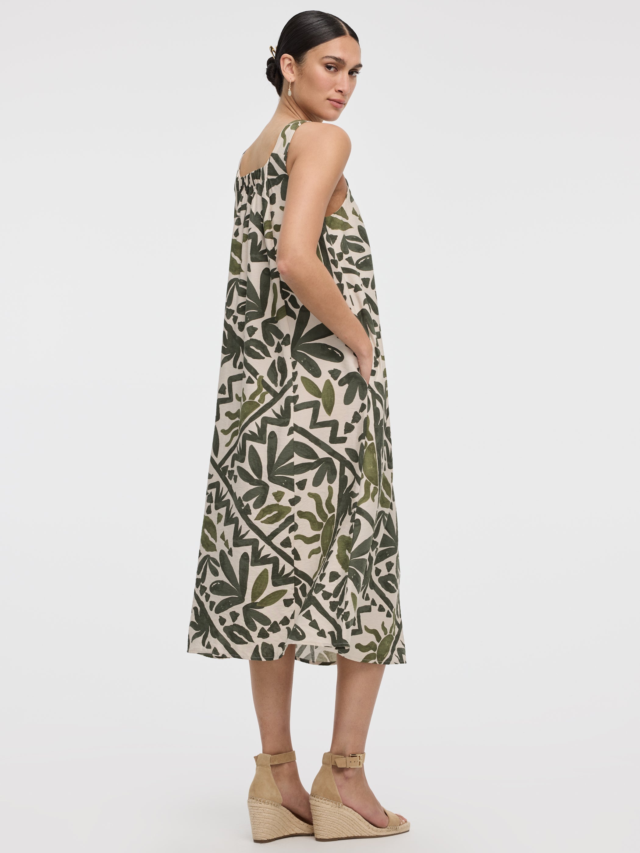 Sleeveless Midi Dress