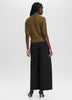 Cashmere-Blend Elbow-Sleeve Turtleneck Sweater
