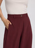 Wide-Leg High-Rise Pant