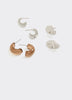 Earrings - 3 Pairs