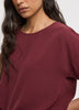 Crew-Neck T-Shirt Blouse