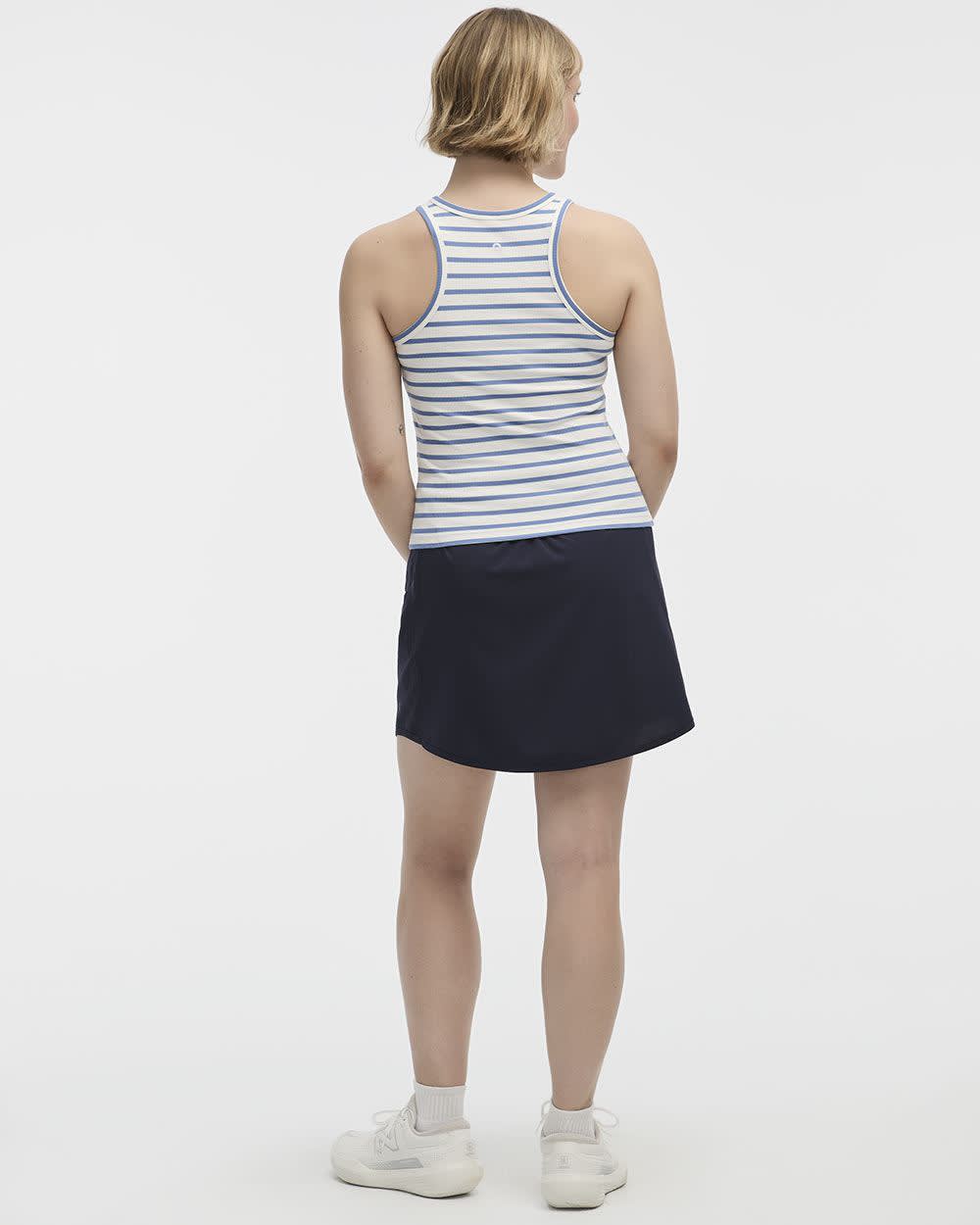 Ribbed Fitted Tank wtih Stripes - Hyba