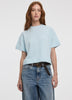 Short-Sleeve Crew-Neck Loose Sweater