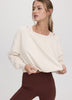 Off-the-Shoulder Long-Sleeve Top - Hyba