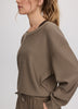 Long-Sleeve Off-the-Shoulder Top