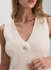 Sleeveless V-Neck Sweater Vest