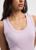 Scoop-Neck Ribbed Tank