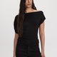 Short-Sleeve Off-the-Shoulder Top