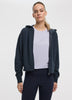 Hooded French Terry Jacket - Hyba