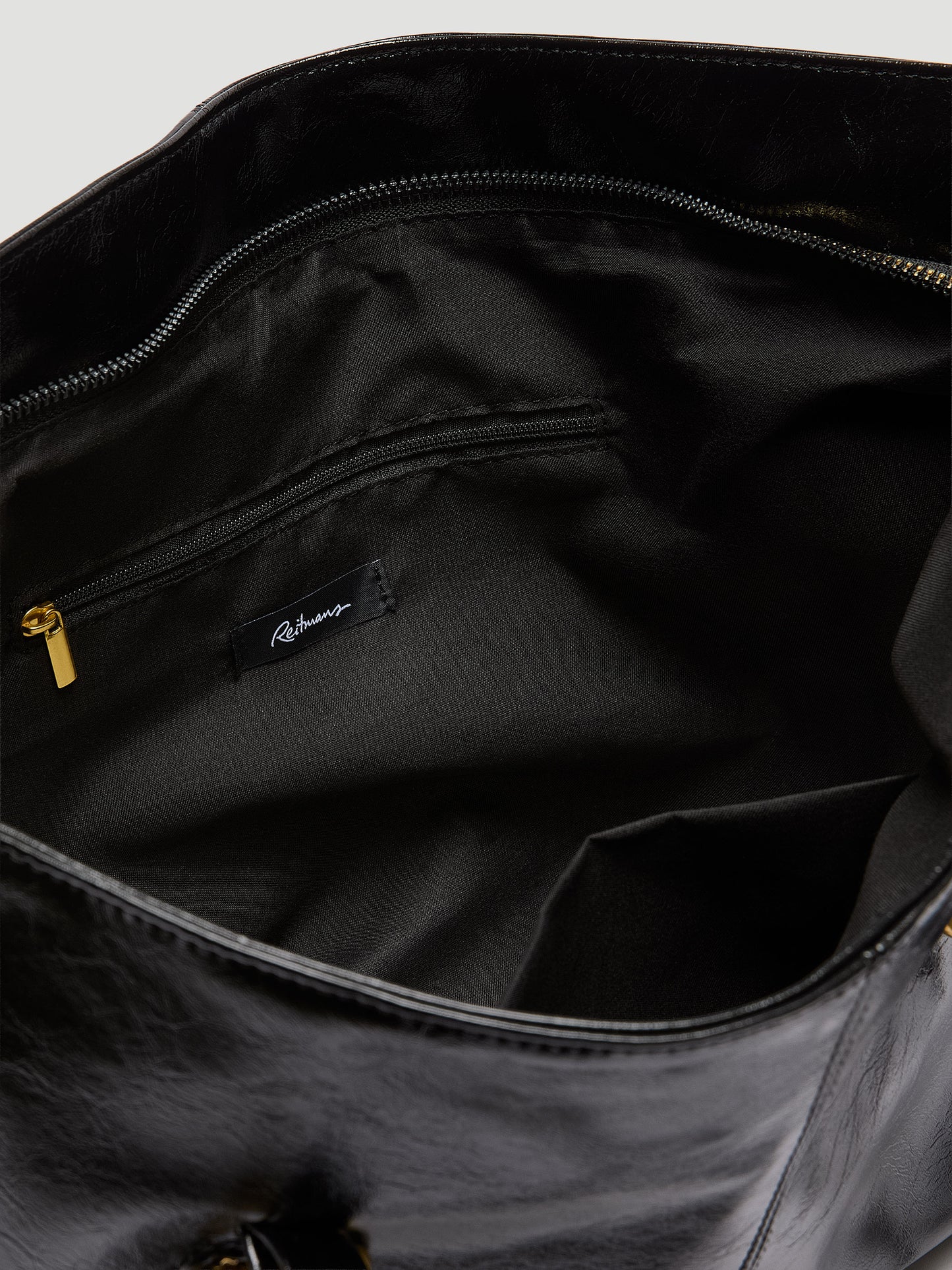 Faux Leather Tote Bag