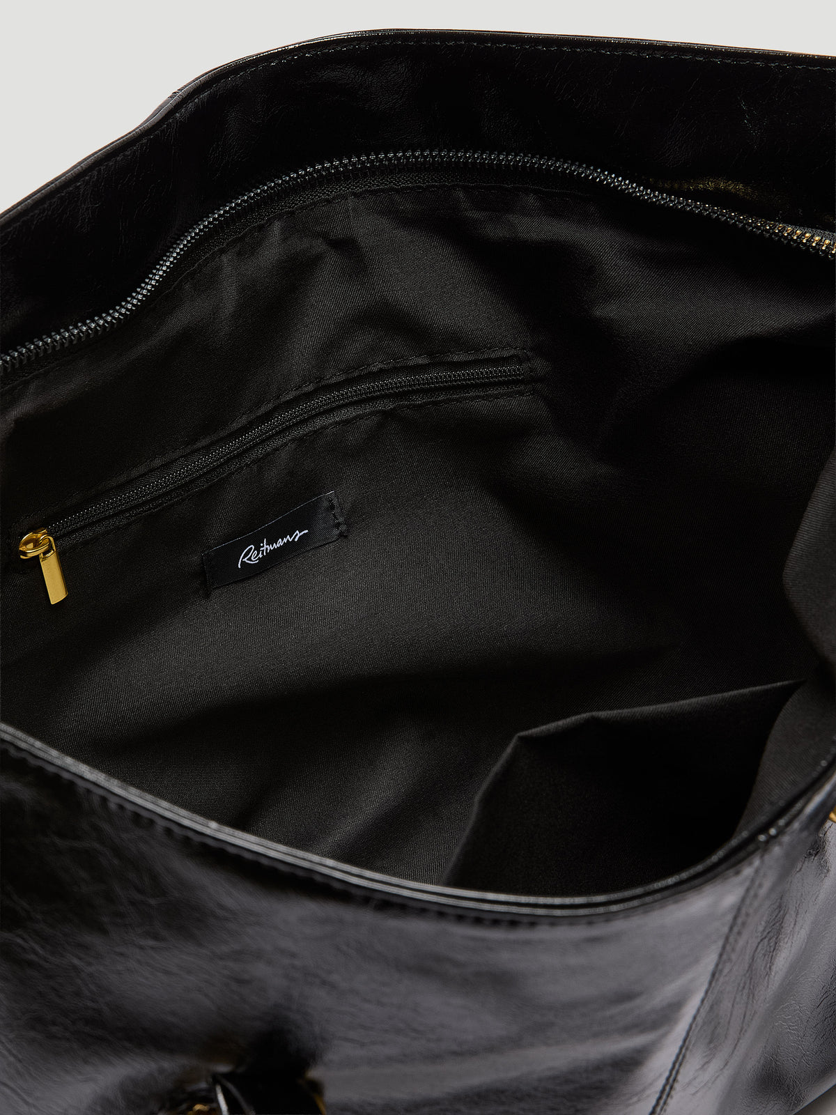 Faux Leather Tote Bag