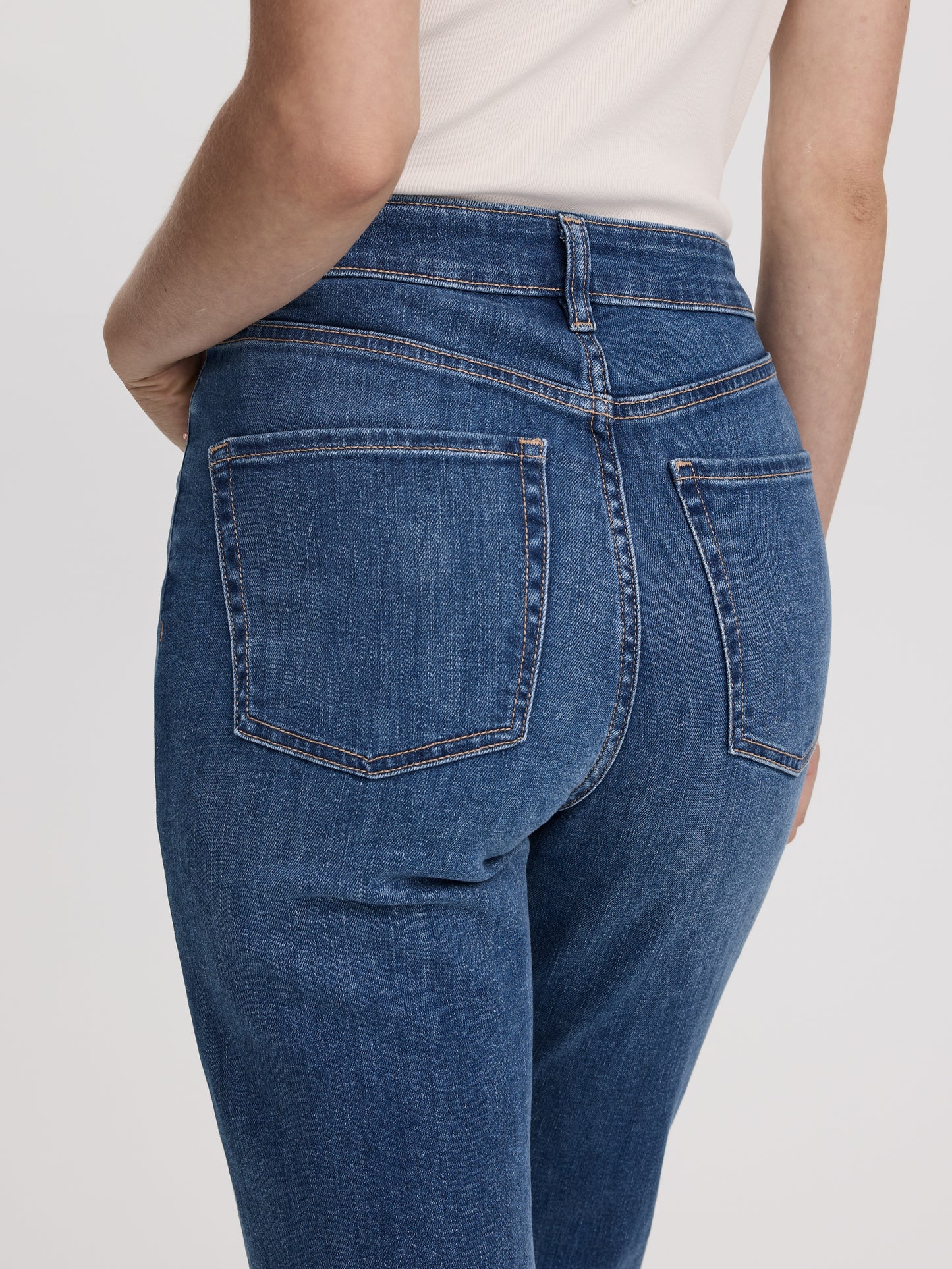 Flare-Leg High-Rise Jean