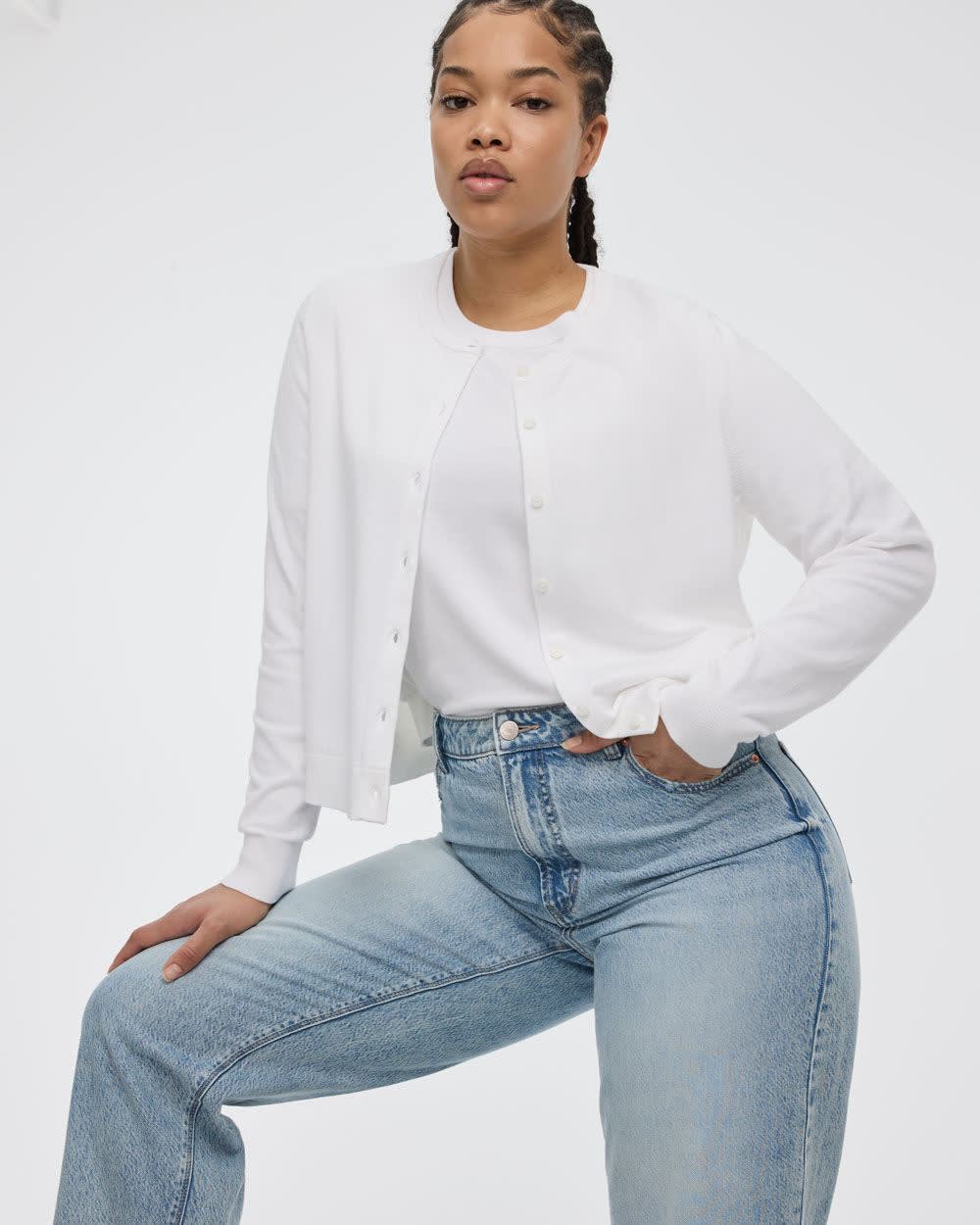 Crew-Neck Sweater Tee - R Essentials