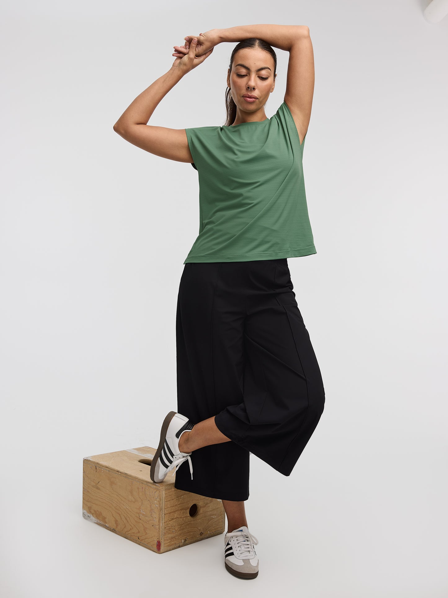 Pantacourt à jambe large - Hyba