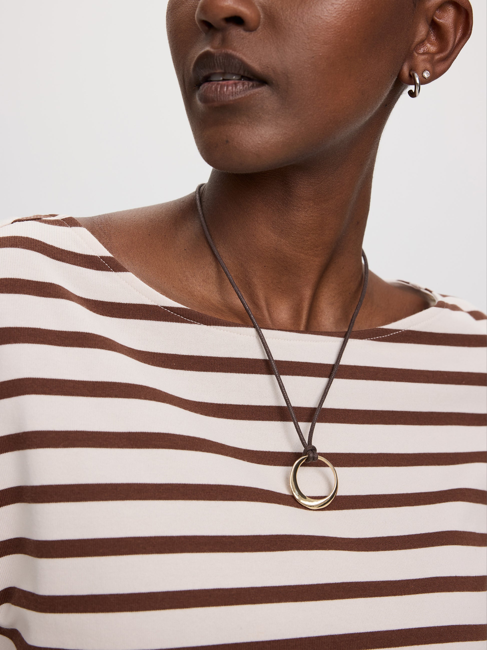Cord Necklace with Pendant