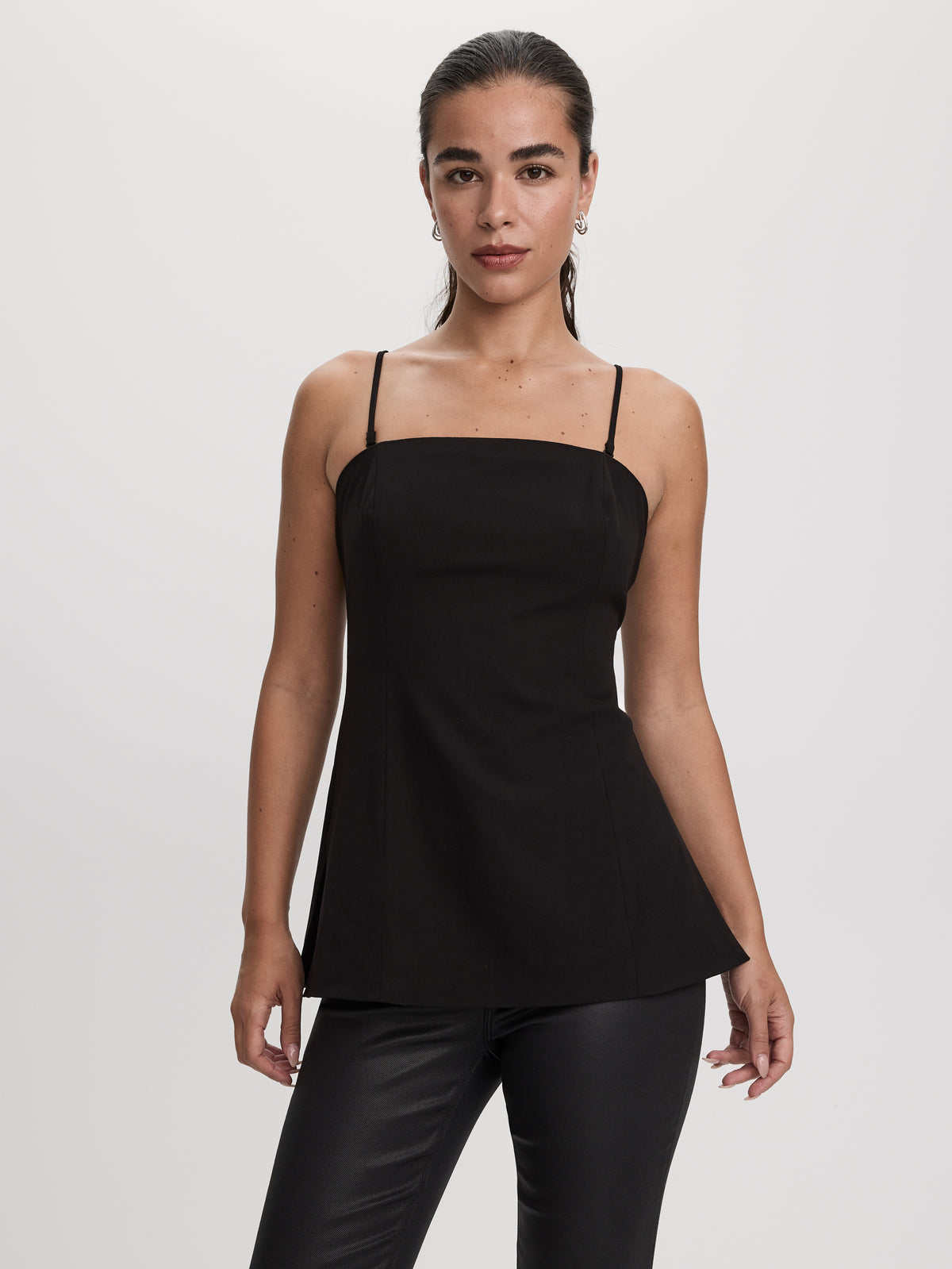 Sleeveless Bustier Top