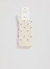 Floral Pointelle Crew Socks