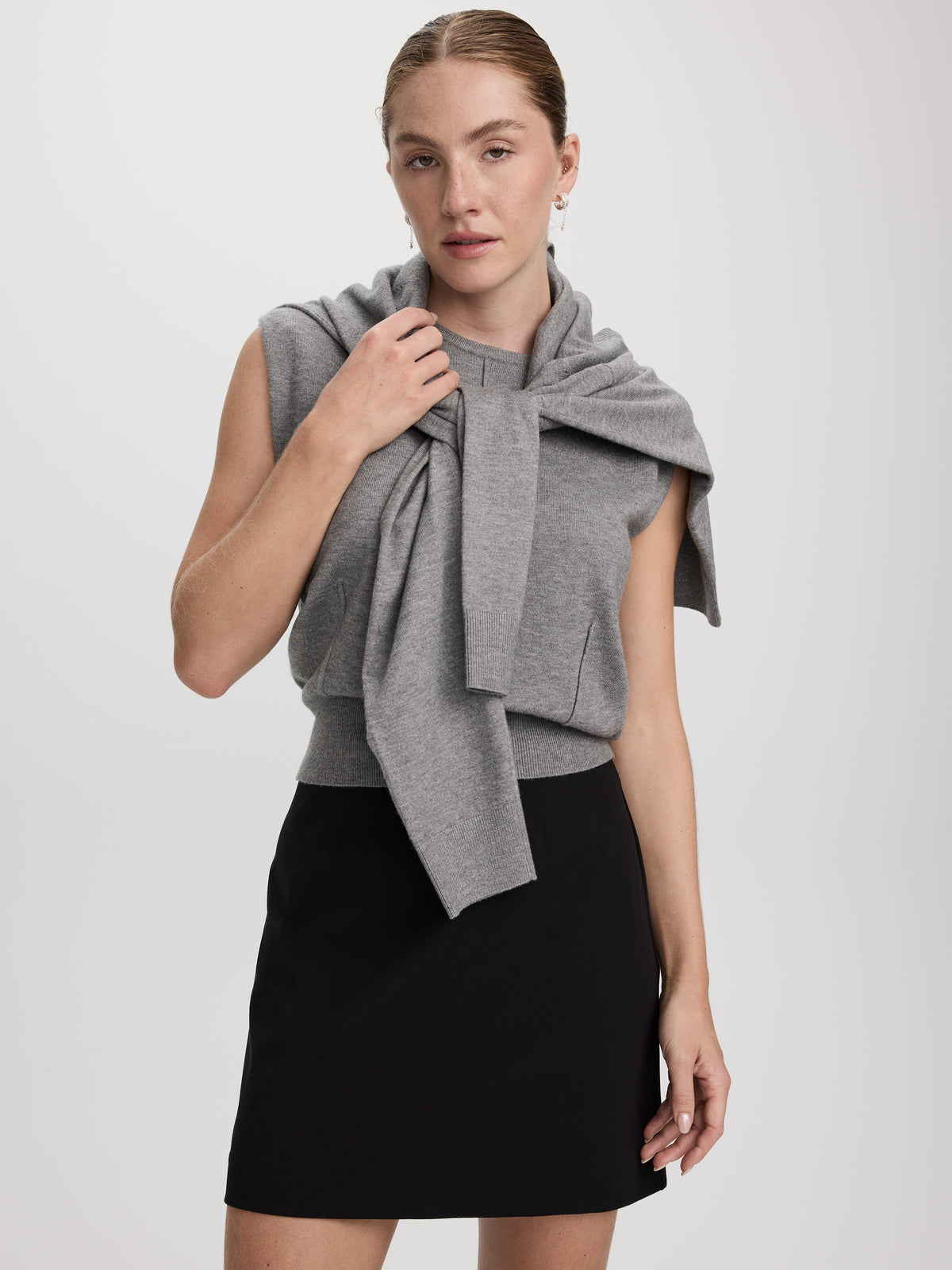 Twill Mini Skirt - The Porfolio