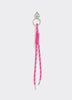 Cord Bag Charm with Heart