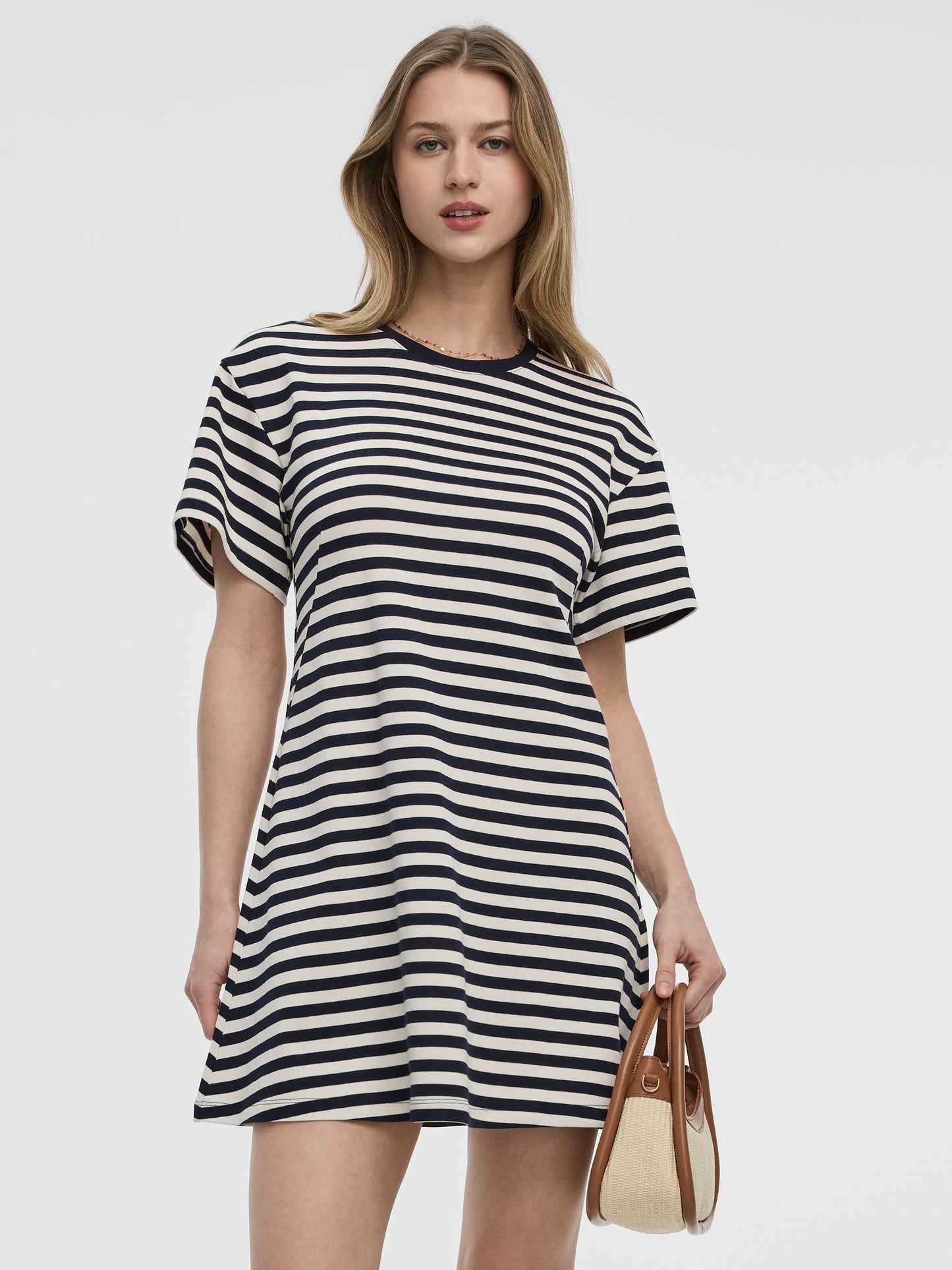 Striped T-Shirt Dress